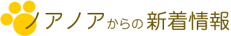 ノアノアからの新着情報